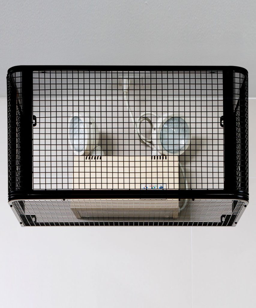 Lighting cage for public light system