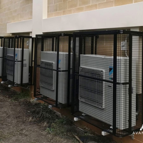 Avantage multiple air conditioning protection cage